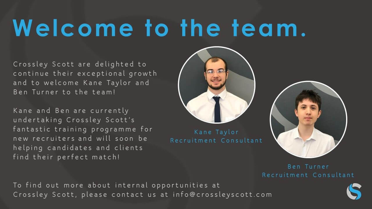 Welcome to the team!