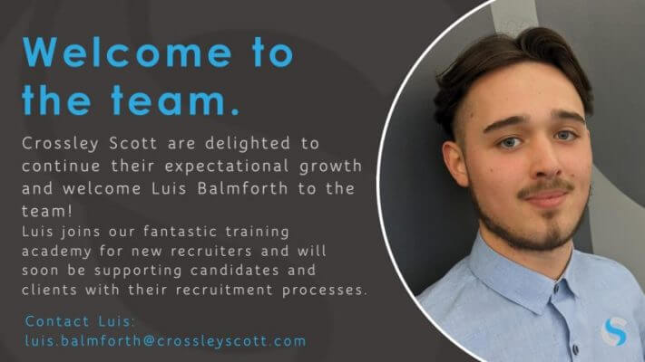Crossley Scott are growing!